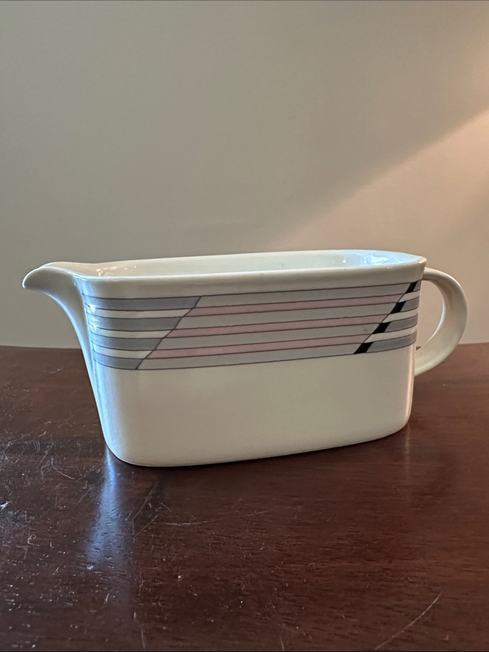 Mikasa • very vintage rectangular pitcher • ceramic • pottery